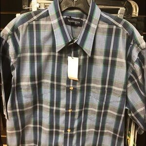 Van Heusen plaid shirt for men